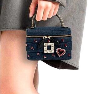 ROGER VIVIER exclusive 
Handbag (Vanity style bag ) glamorous and chic NWT
